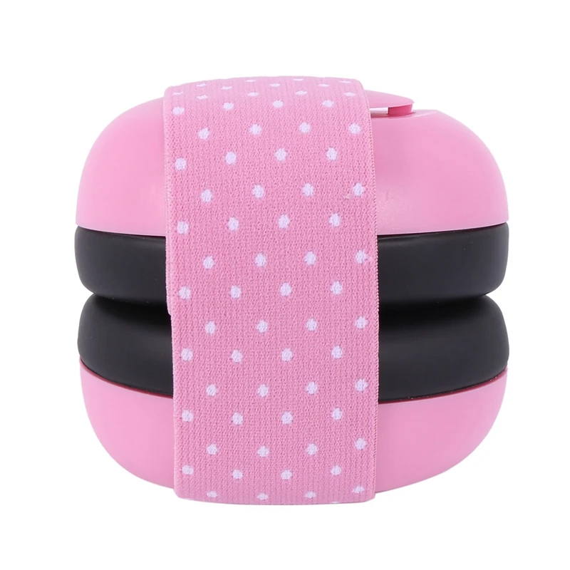 

1 Pair Baby Anti-noise Earmuffs Elastic Strap Ear Protection Baby Earmuffs Soundproof Hearing Headphone Ear Protector