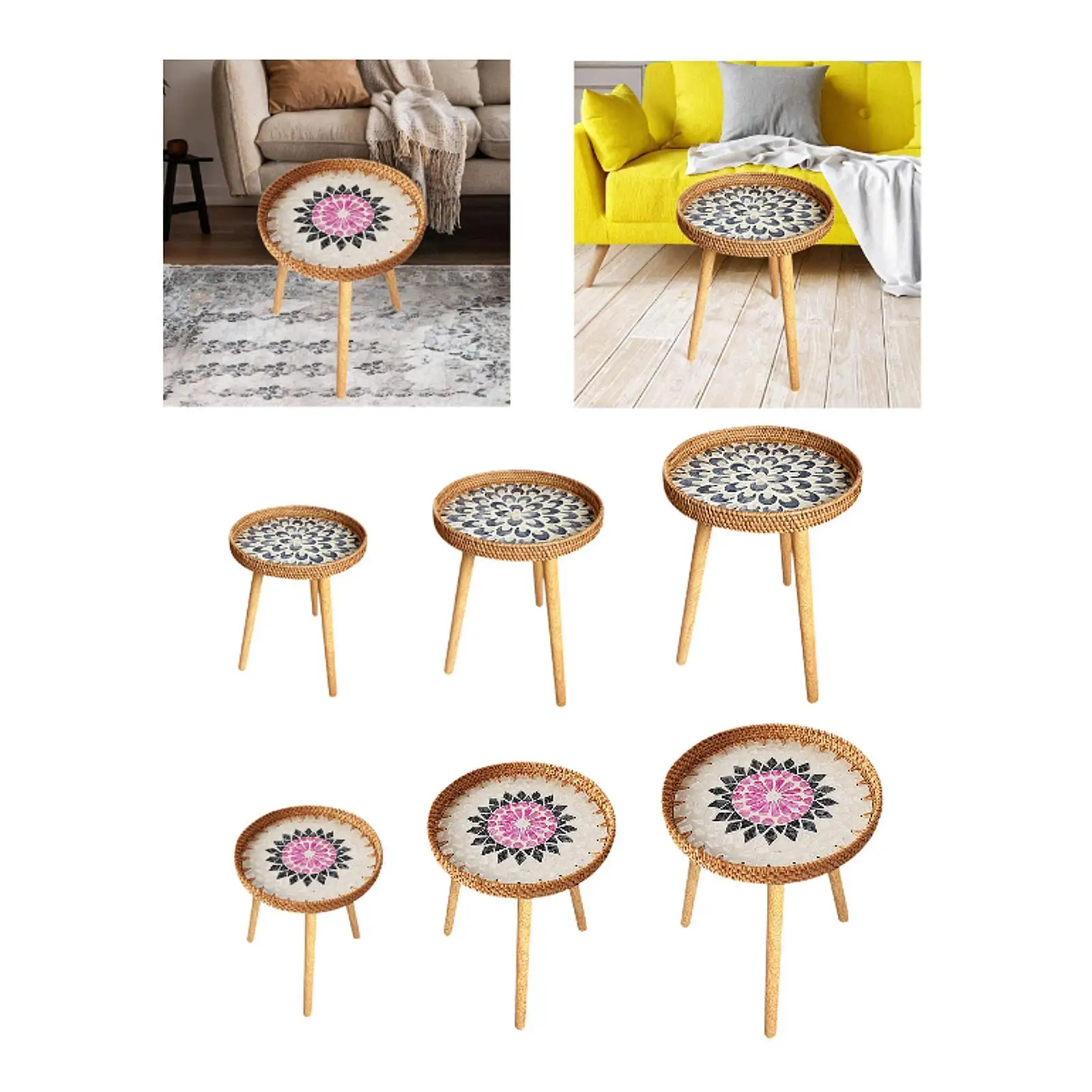 Приставной столик простой в использовании подставка для растений