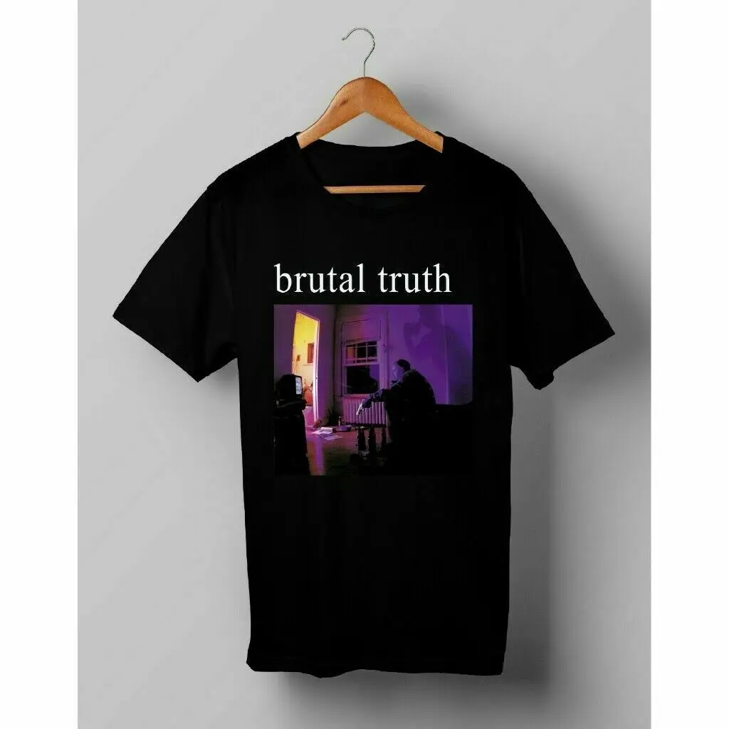 

Brutal Truth Kill Trend Suicide Black T-Shirt Tee Shirts