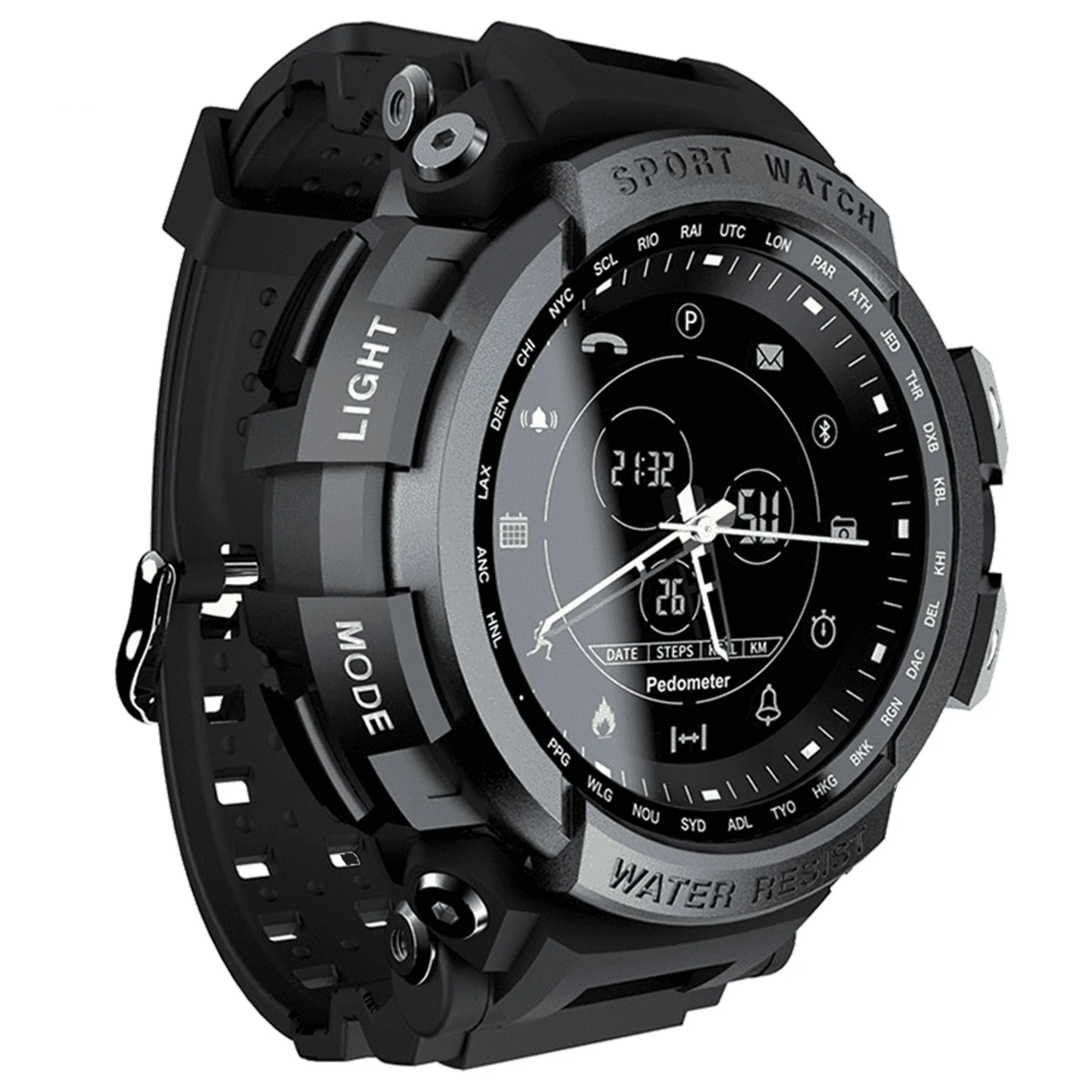 

Спортивные умные часы, Профессиональные Водонепроницаемые Цифровые мужские часы с напоминанием о звонках и Bluetooth, умные часы для Android и ios