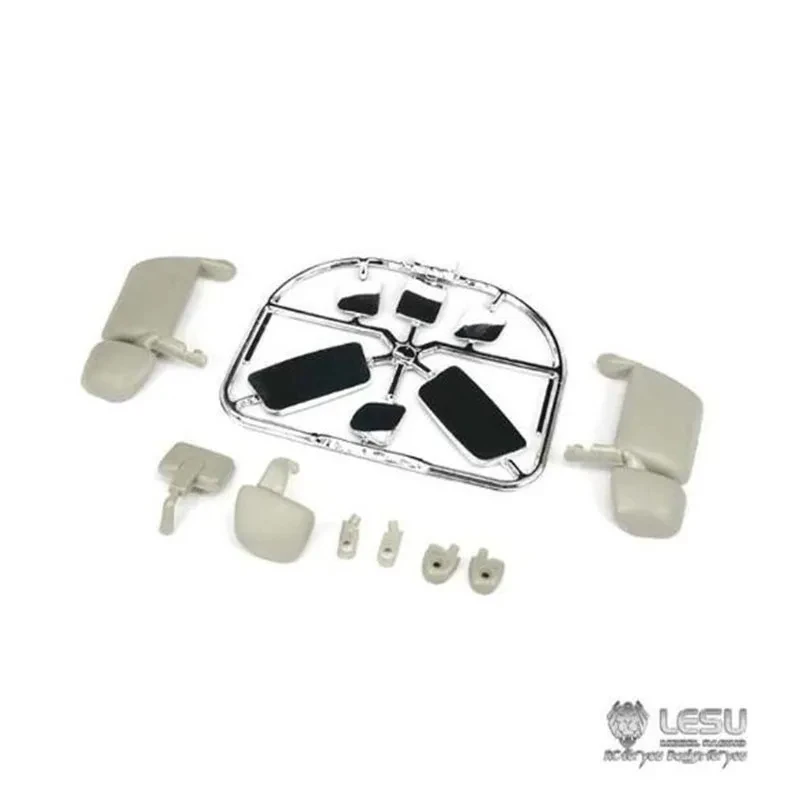 Зеркало заднего вида LESU для DIY Tamiyay 1/14 R620 470 RC тягач с дистанционным управлением