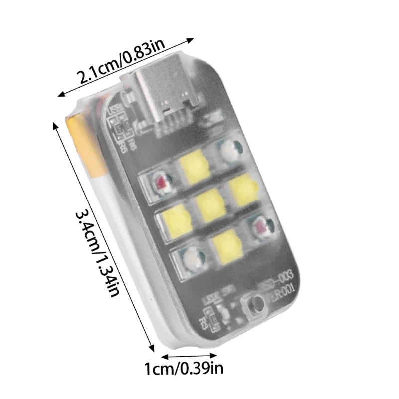 Светодиодные стробоскопы DXAB высокой видимости для дронов Avata 2 4K красочные