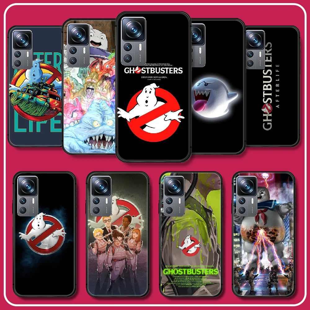 

Ghostbusters Ghost Silicone TPU Phone Case For Xiaomi Mi 11 12 13 S T X M 3 4 5 Pro Lite Ultra Cover Soft Black
