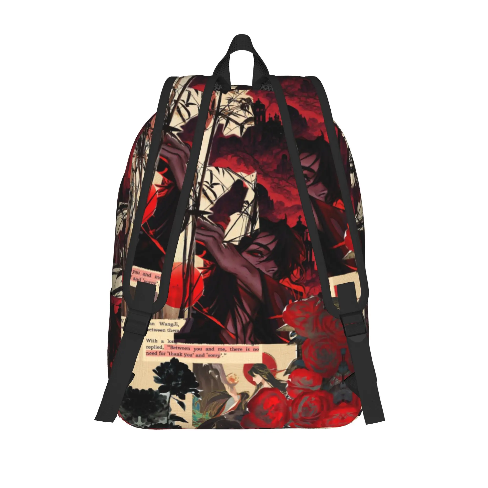 Фото Рюкзак The Untamed WangXian Bunny Mo Dao Zu Shi (11) – туристический рюкзак, подростковый дизайн, большая школьная сумка, повседневный ранец №3