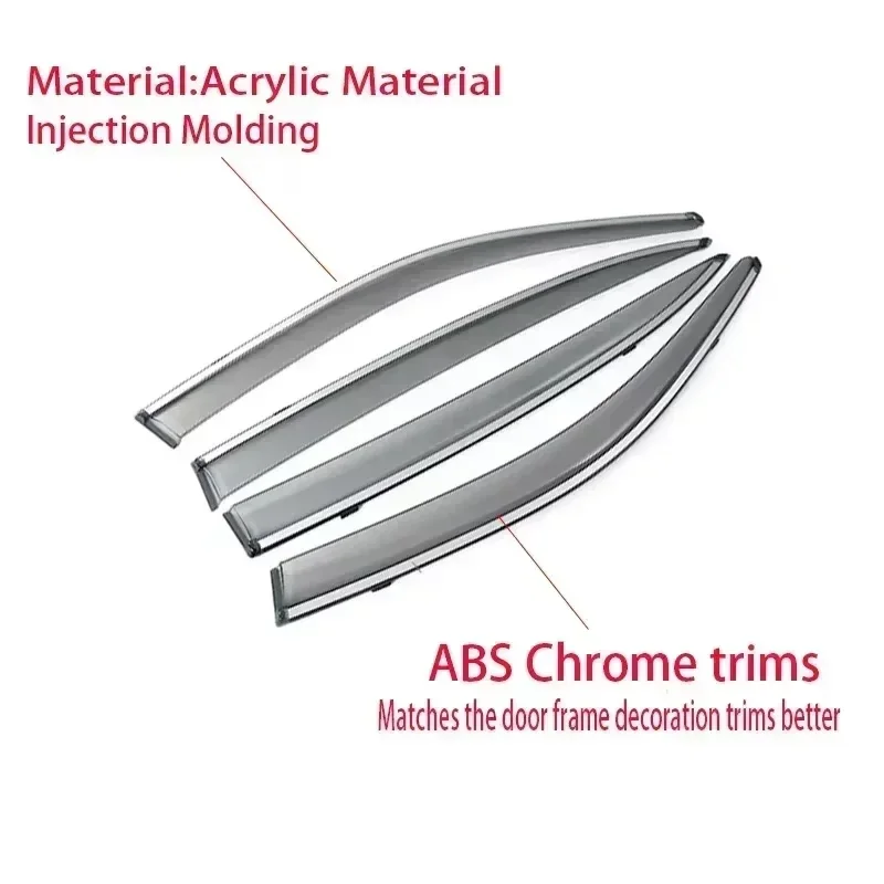 

Для Nissan Qashqai J10 2008 2009-2015 автомобильный дефлектор бокового окна, защита от дождя, защита от солнца, дефлектор от дождя, автомобильный козырек от атмосферных воздействий