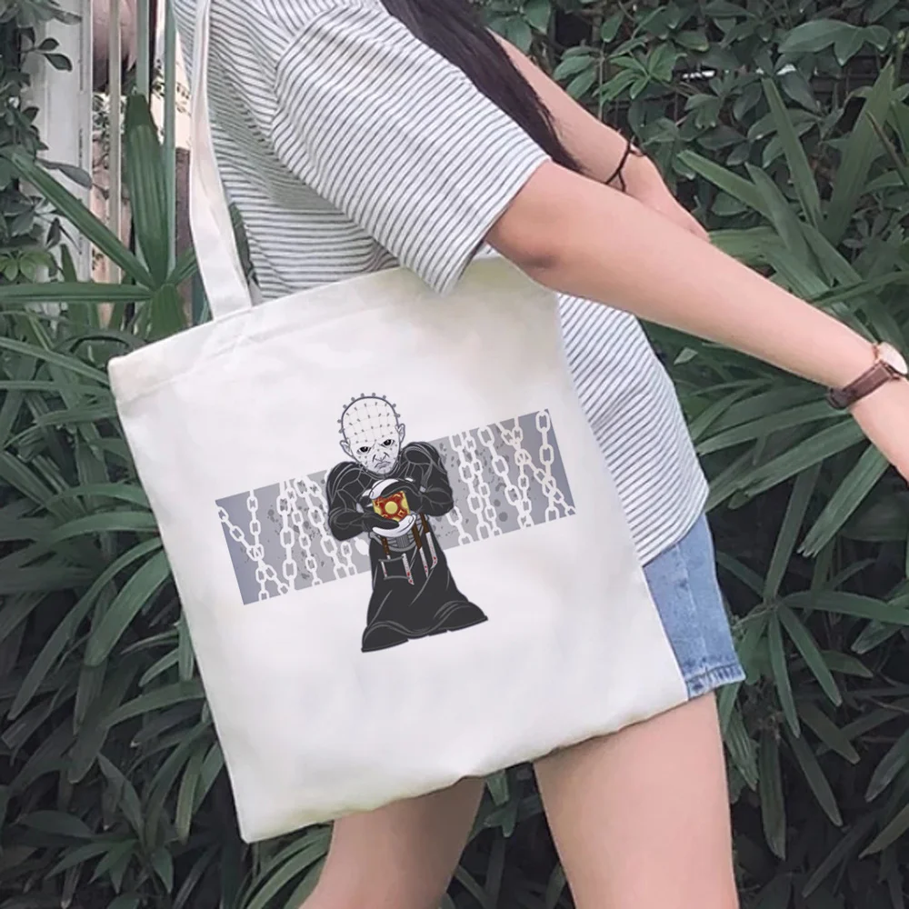 

Сумка для покупок hellraiser, сумка для продуктов, эко-тоут, хлопчатобумажная сумка, сумка-тоут, эко-сумка, сумки на веревке