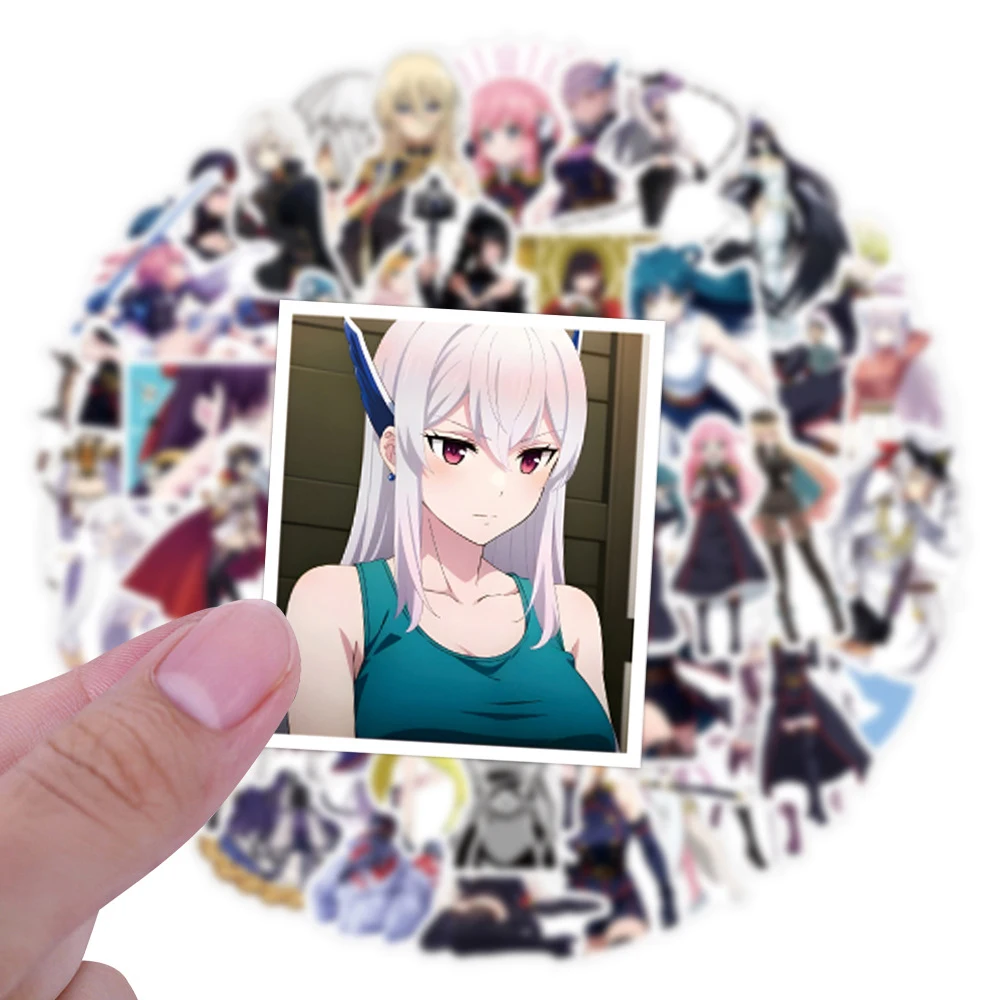 Аниме Mato Seihei No Slave Наклейки 10/30/50 Шт. Набор Цепочек Солдат Kiouka Элегантно