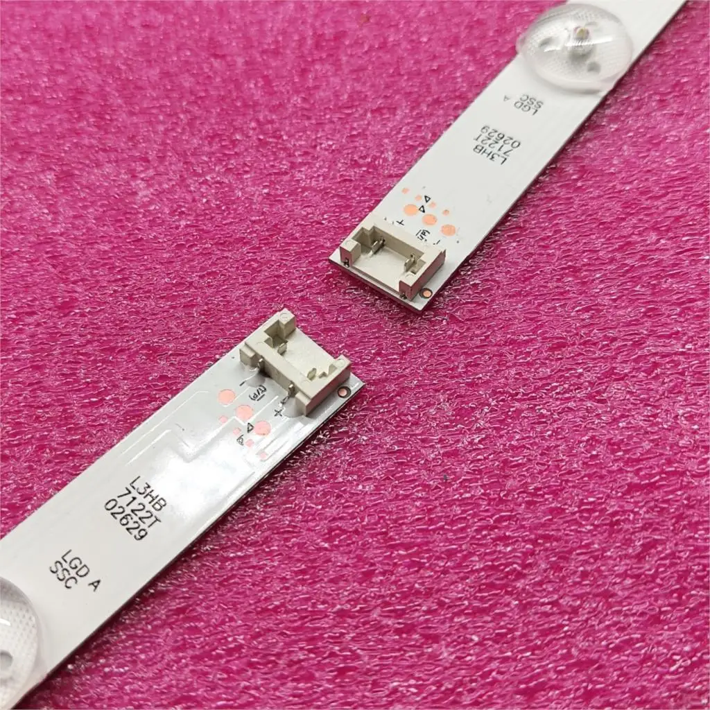 Фото Новый комплект, 6 шт., 7 светодиодных лент для подсветки для LG 43LF5100 LF51_FHD_A LF51_FHD_B LGE_WICOP_FHD 43 дюйма _rev00_a/b _ 150511 43LH570V №5