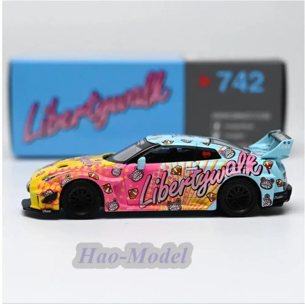 MINIGT 1/64 для LB-Silhouette WORKS GT 35GT RR LBWK модель автомобиля из сплава литая под давлением