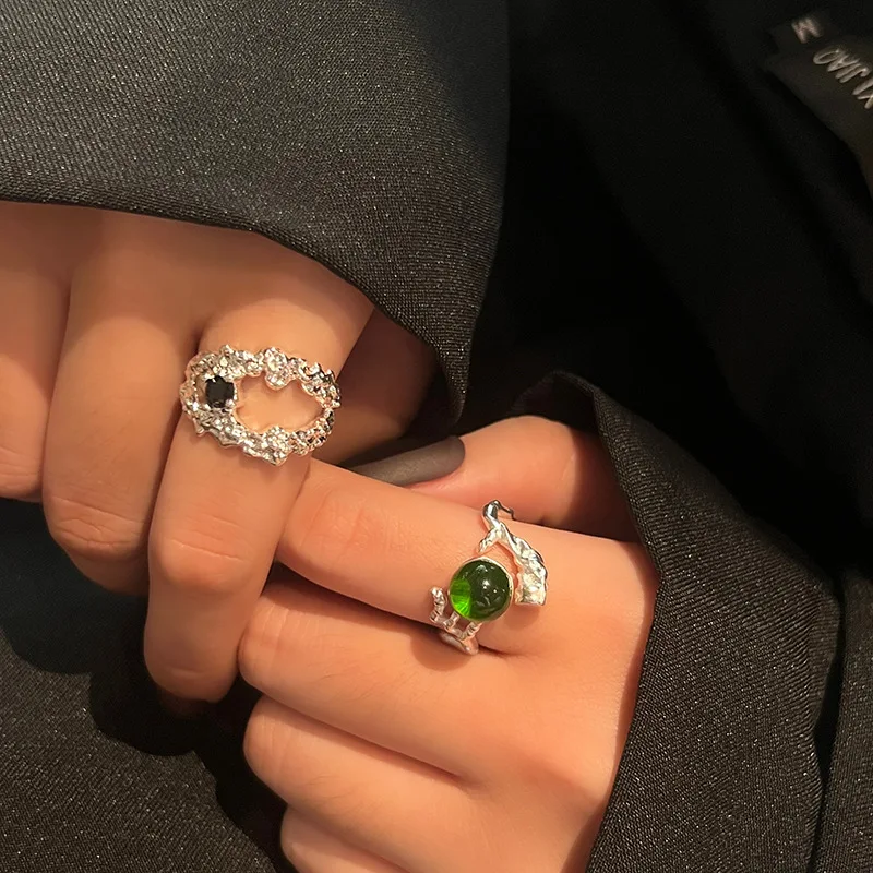 Регулируемое кольцо MEETSOFT для женщин регулируемое Ювелирное Украшение в