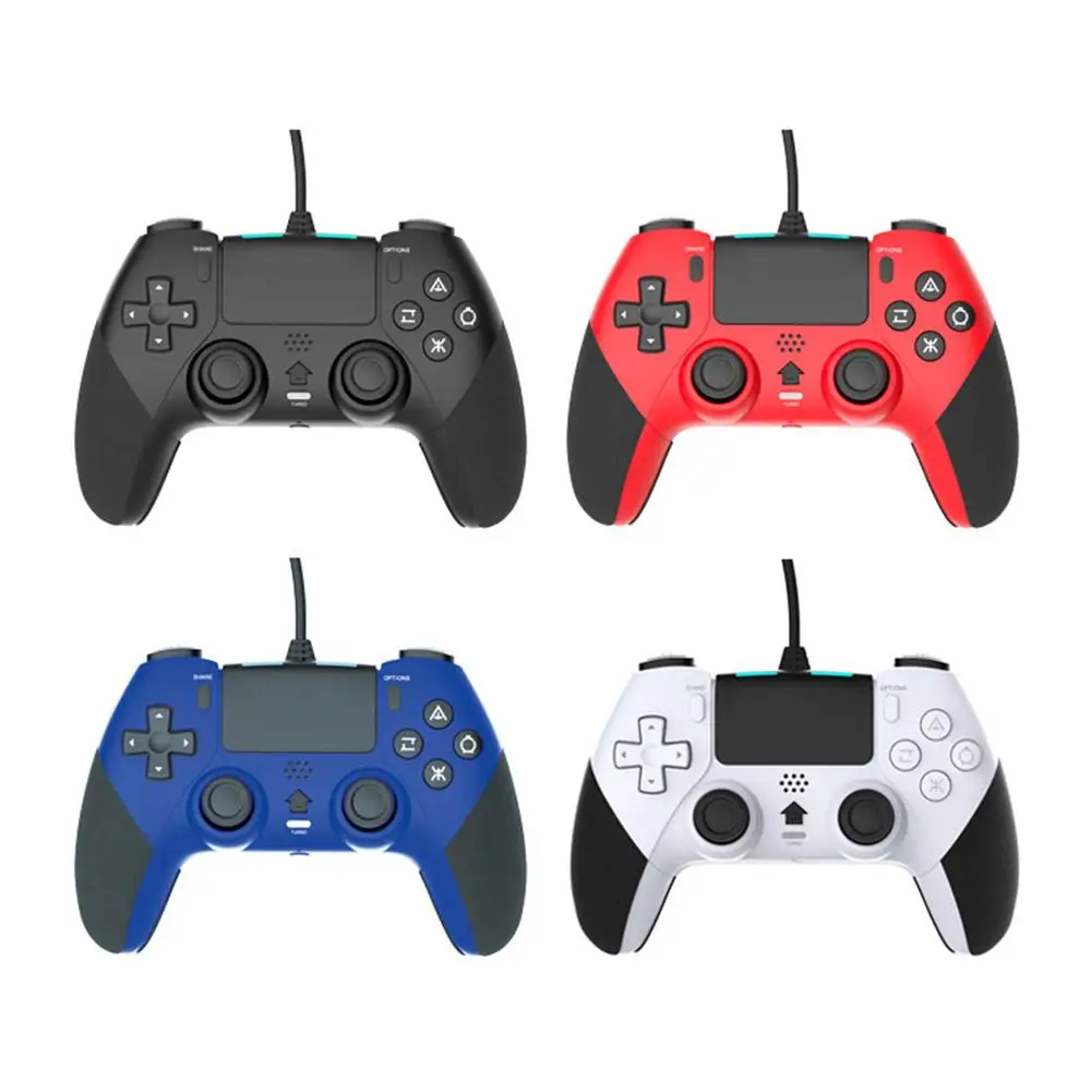 

Usb Wire-control Gamepad Controller Compatible For PS4 Joystick Gamepads With 6-axis Vibration Function