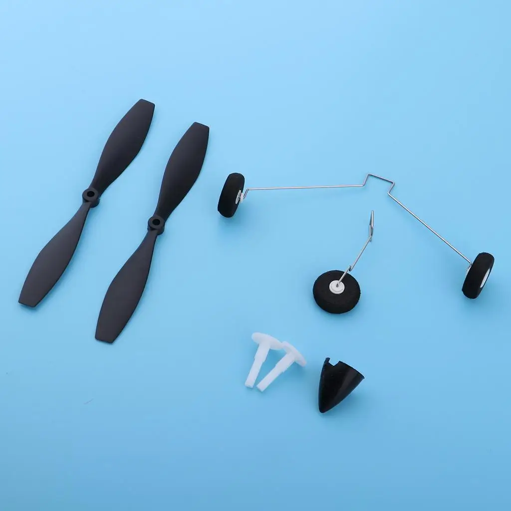 Пропеллер + шестерня обтекатель запасные части шасси для самолета WLtoys F949