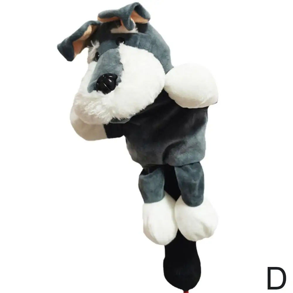 1 шт. милый мягкий плюшевый чехол в виде животного для гольф-клуба защитный