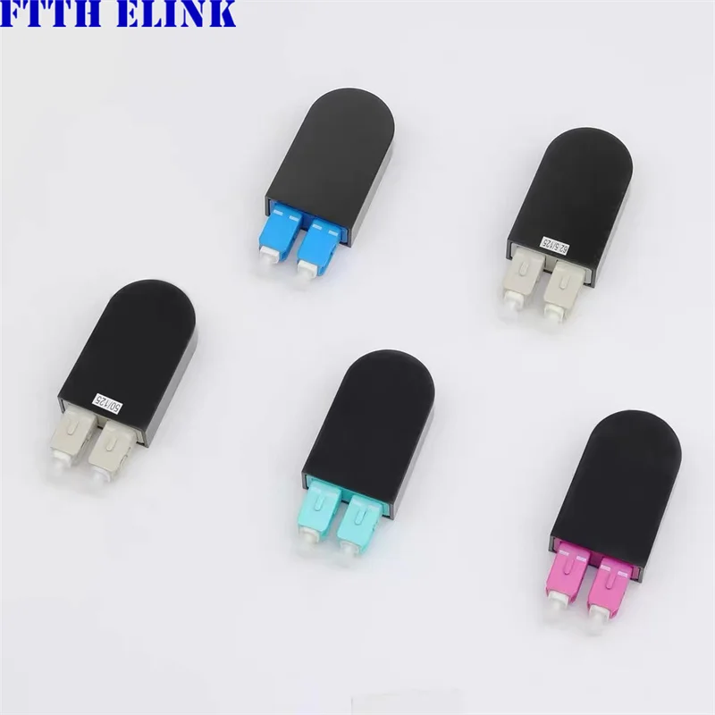 5 PCS SC fiber loopback UPC APC OM1 OM2 OM3 OM4 optical fibre circuitor SC/APC duplex free shipping factory ELINK