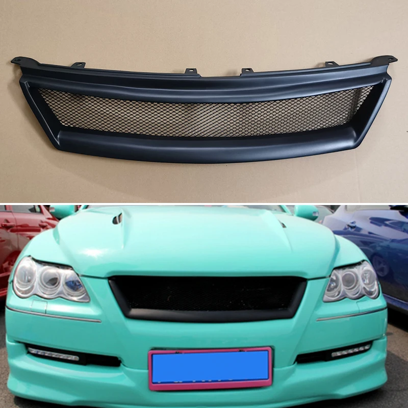 

Fit Toyota Mark X 2005 2006 2007 2008 2009 Year Accessorie Body Kit Front Bumper Grill Redesign Racing Grille