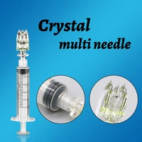5pin crystal multi needle hydrolifting gun needle for ez vacuum mesotherapy meso gun injector negative pressure cartridge needle