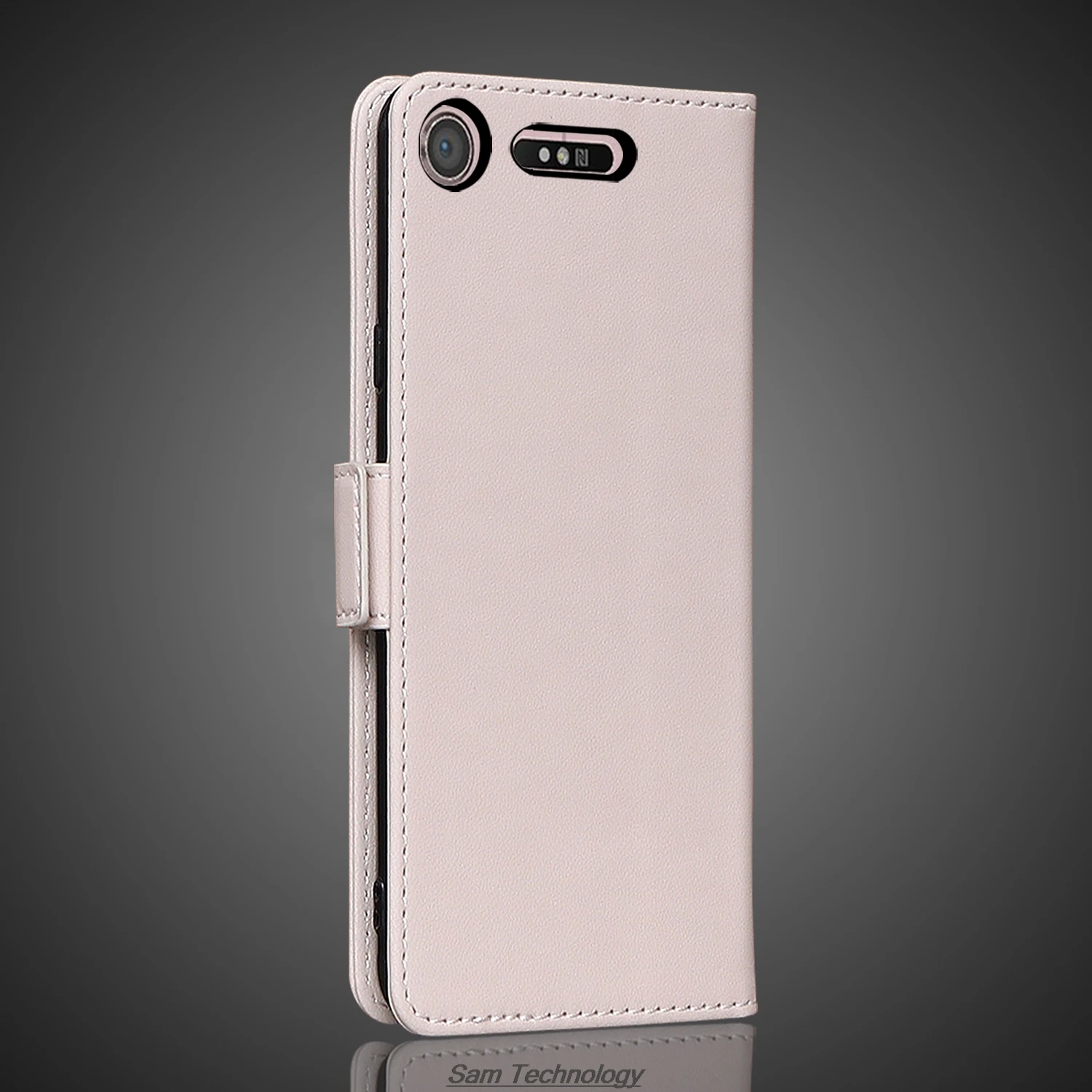 Кожаный чехол с магнитной пряжкой для Sony Xperia XZ1 G8341 G8343 G8342 Кошелек RFID-блокировка