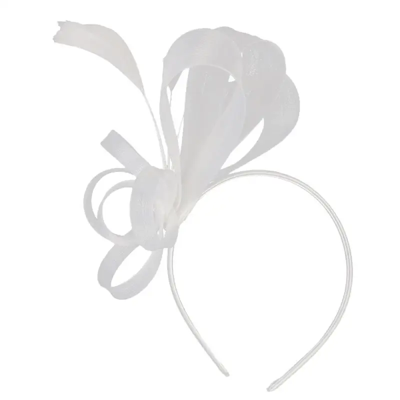 

Fascinator Headband Feathering Hat Tea Party Hat Decorative Hair Accessories Kid'S Party Supplies