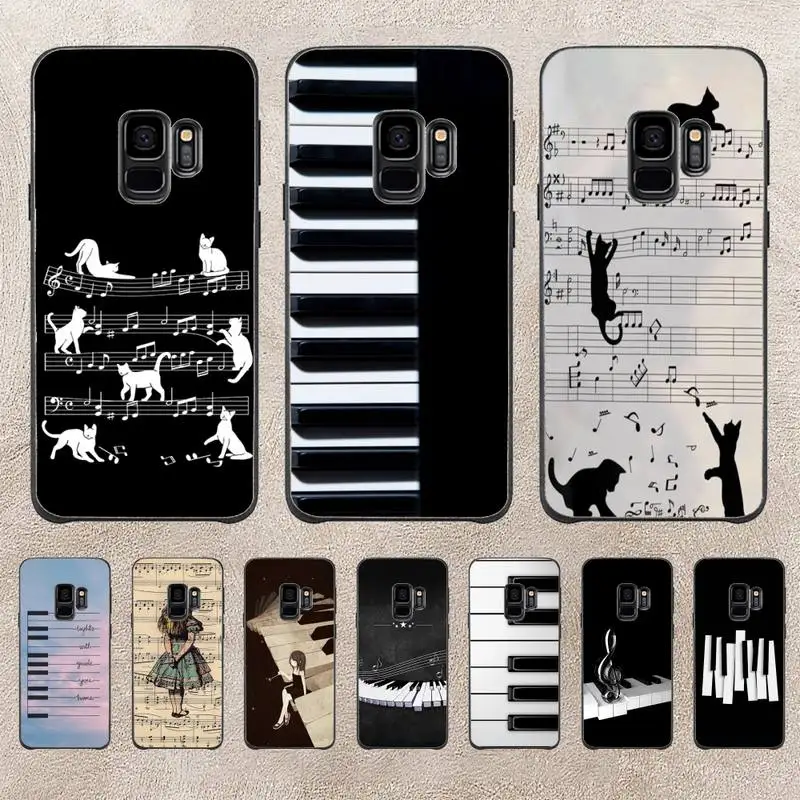 

Love Music Note Piano Phone Case For Samsung Galaxy Plus S9 S20Plus S20ULTRA S10lite S225G S10 Note20ultra Case