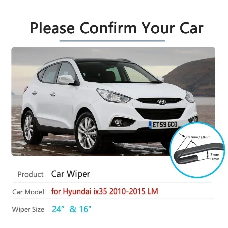 Для Hyundai Ix35 2010 2011 2012 2013 2014 2015 LM Tucson Ix Щетка стеклоочистителя переднего стекла
