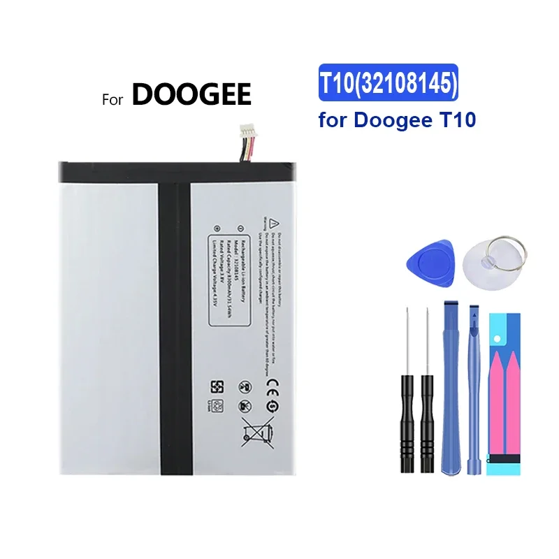 32108145 Сменный аккумулятор для Doogee T10 T20 8300 мАч портативные батареи