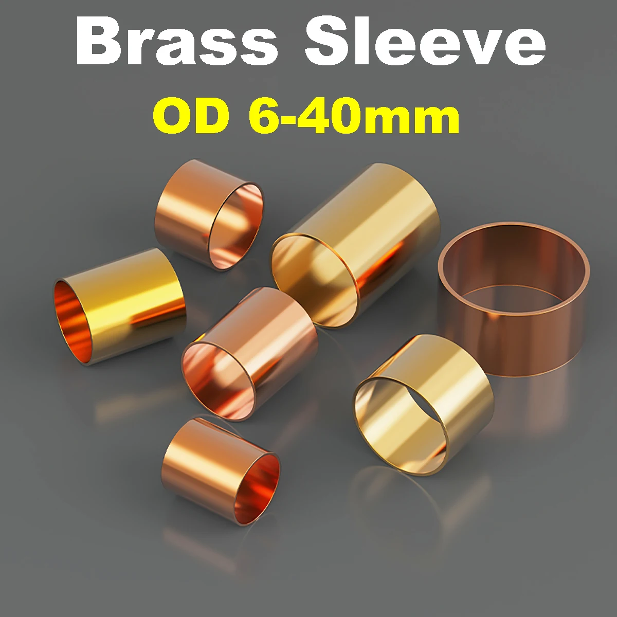 

2 шт. латунные втулки, наружный диаметр 6-40 мм