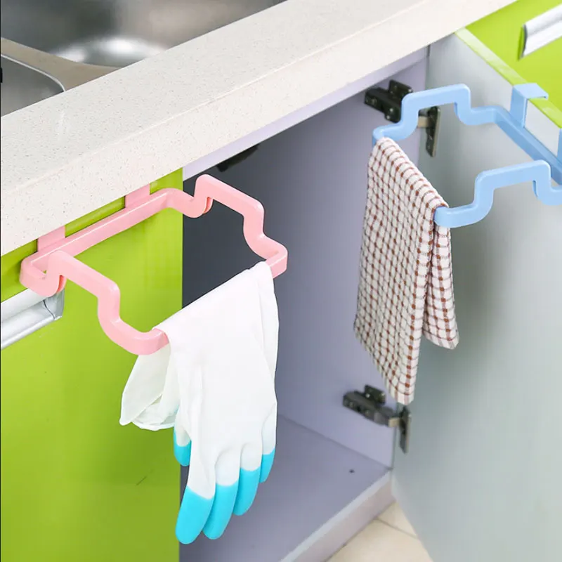 

Kitchen Hanging Trash Bag Rack Portable Trash Bag Plastic Garbage Bag Holder Storage Rack Rubbish Bag Gadgets New