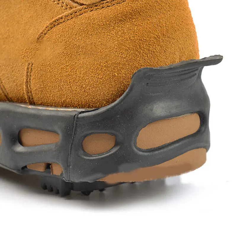 1Pair 24 Studs Anti-Skid Snow Ice Gripper Climbing Shoe Spikes Grips Cleats Overshoes Crampons Spike Shoes Crampon S/M/L