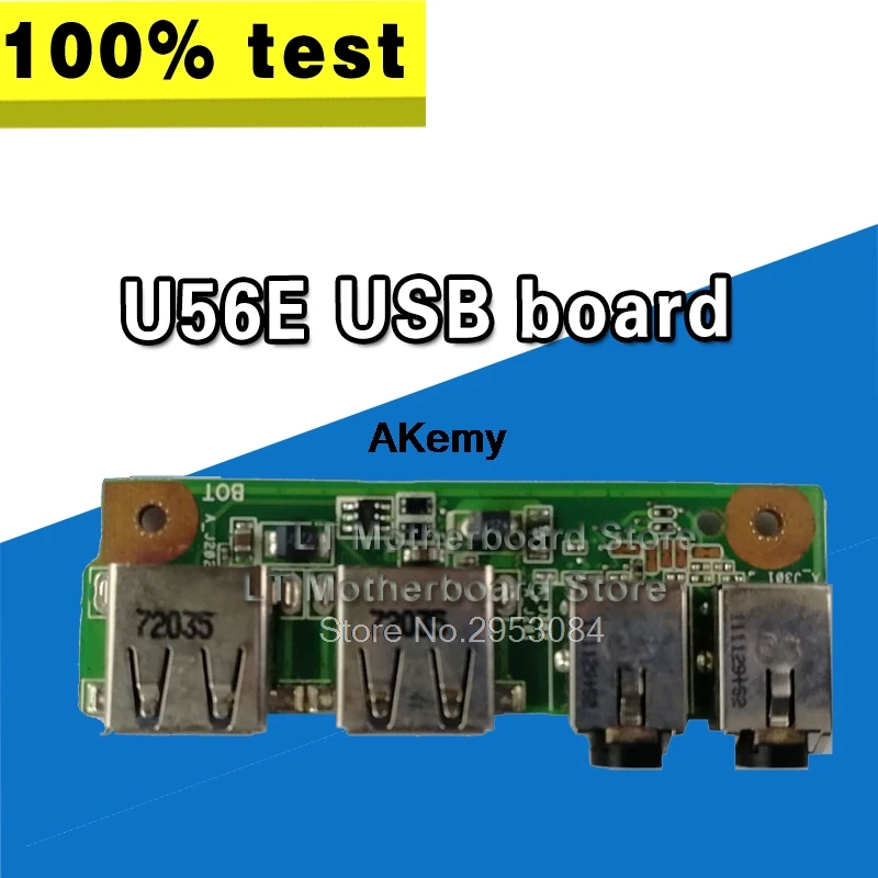 

Новая Оригинальная USB-плата для Asus U56E A56E