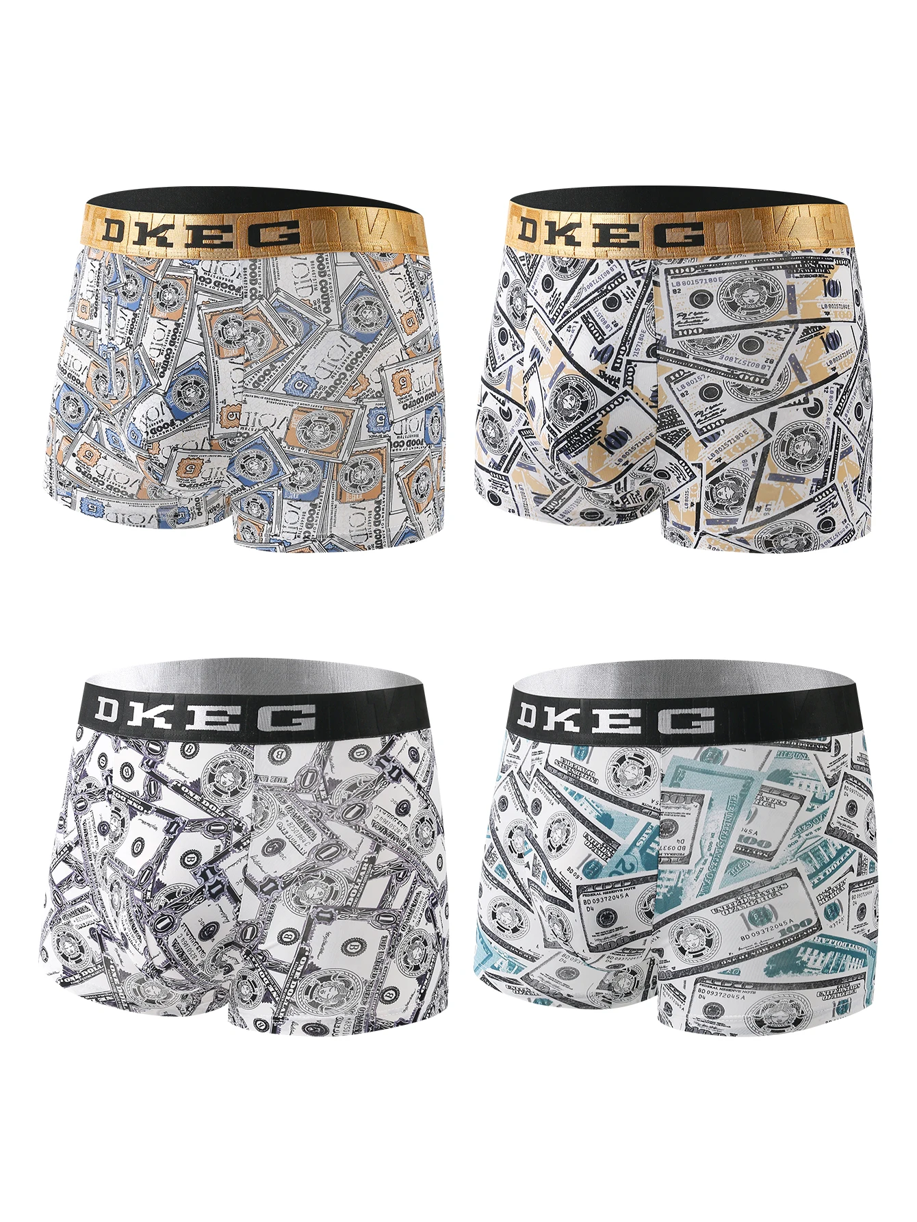 Мужское нижнее белье US $ с персонализированным принтом дышащая