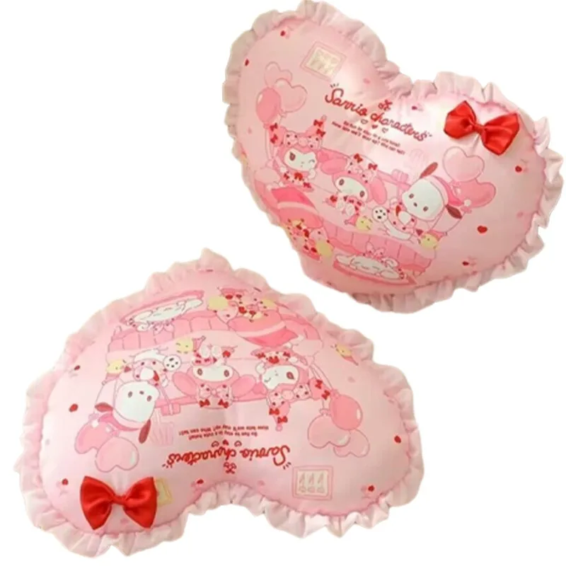 

Подушка Sanrios Melody, креативная кавайная мультяшная анимация, мягкая Толстая Подушка для офиса, спальни, украшение для дома