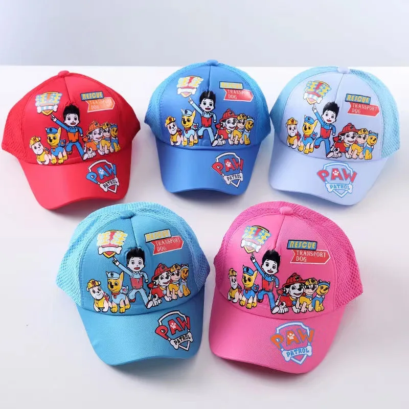 

Paw Patrol Kawaii Child Baseball Cap Patrulla Canina Cartoon Anime Figure Chase Skye Kids Sun Hat Pat Patrouille Birthday Gifts