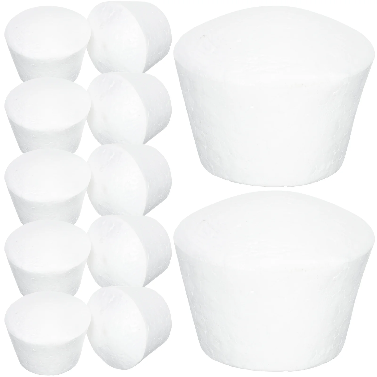 

20pcs Foams Cupcakes Foams Cake DIY Craft Muffin Cupcake Decorating Practice Models