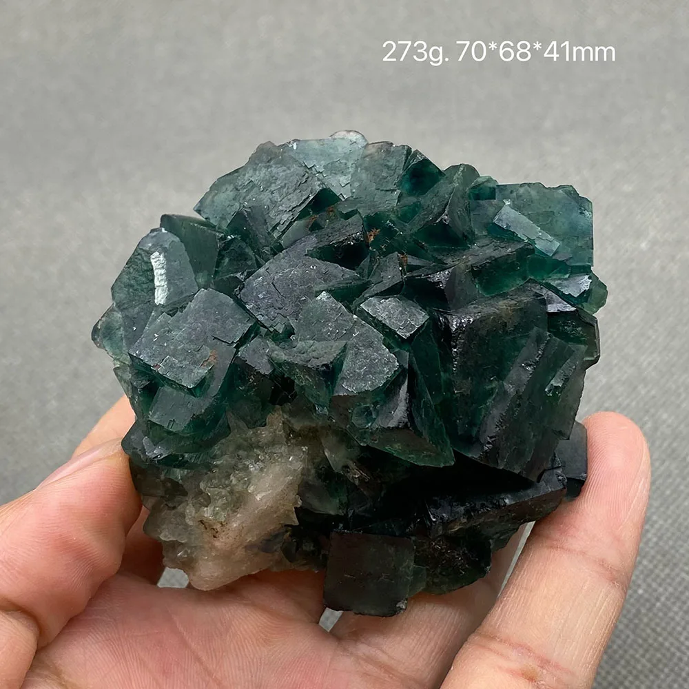 100% Natural green fluorite Mineral specimen cluster Stones and crystals Healing crystal Free shipping