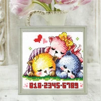 cross stitch set chinese cross stitch kit embroidery needlework craft packages cotton fabric floss new designs embroideryso459