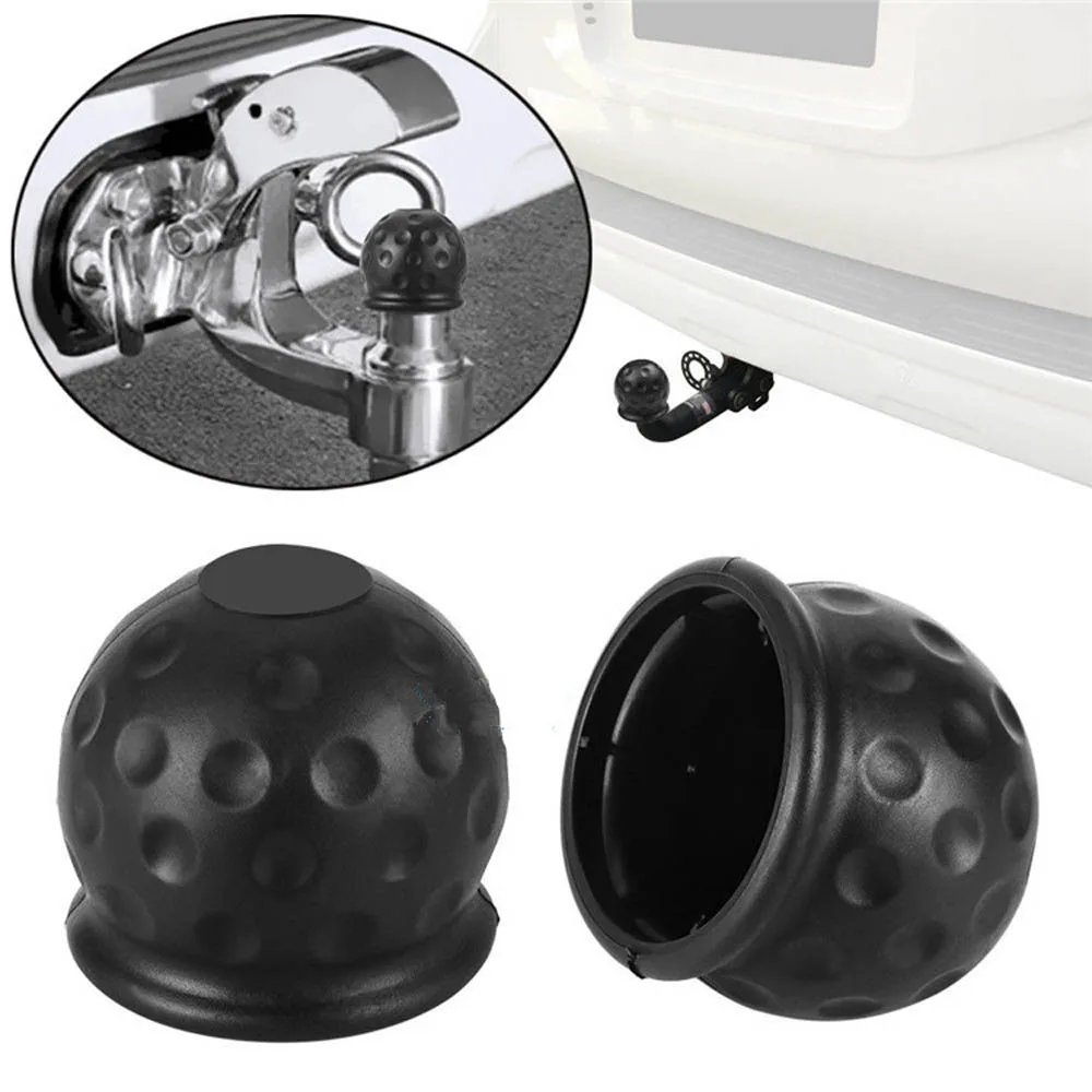 

Brand New 50MM Tow Bar Ball Cover Cap Trailer Ball Cover Tow Bar Cap Universal Hitch Trailer Towball Protect Car Accessories