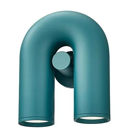 

Светодиодная настенная лампа, U-образный задний фон, минималистичное освещение, освещение гостиной, дивана, скандинавские светильники для лестницы, коридора