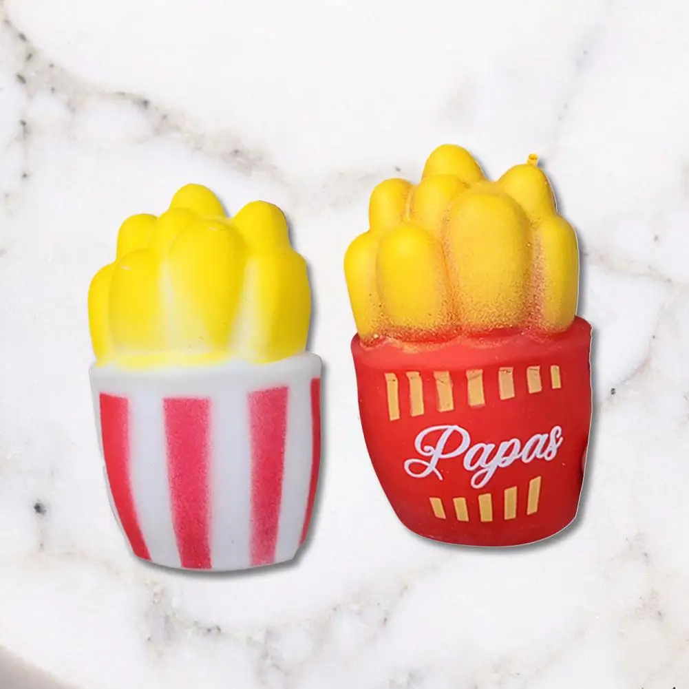 

Anti-stress Toy Pinch Toys Adorable Stress Relief French Fries Squishes Toy Children Toy Gift