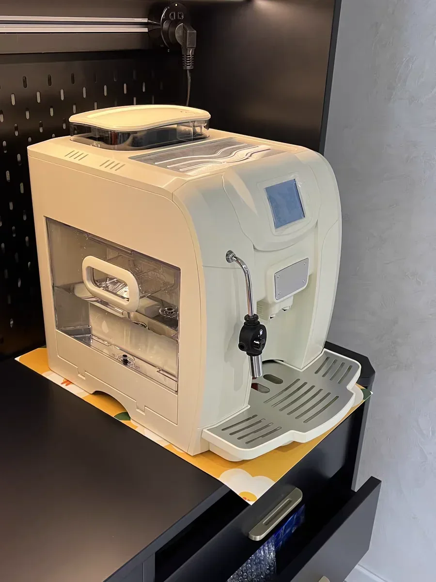 Коммерческая кофеварка для отеля новая кафетерии кофемашина с кофемолкой