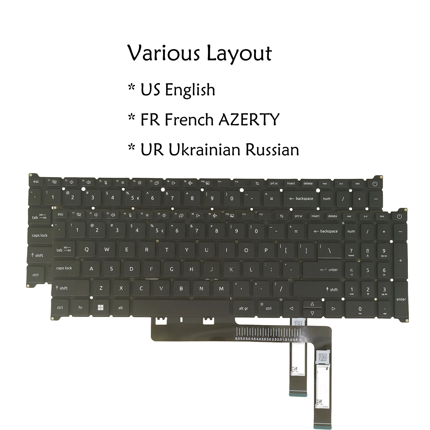 Клавиатура для ноутбука Acer Aspire A317-54 A317-54G A317-55P A517-53 A517-53G A517-58M A517-58GM