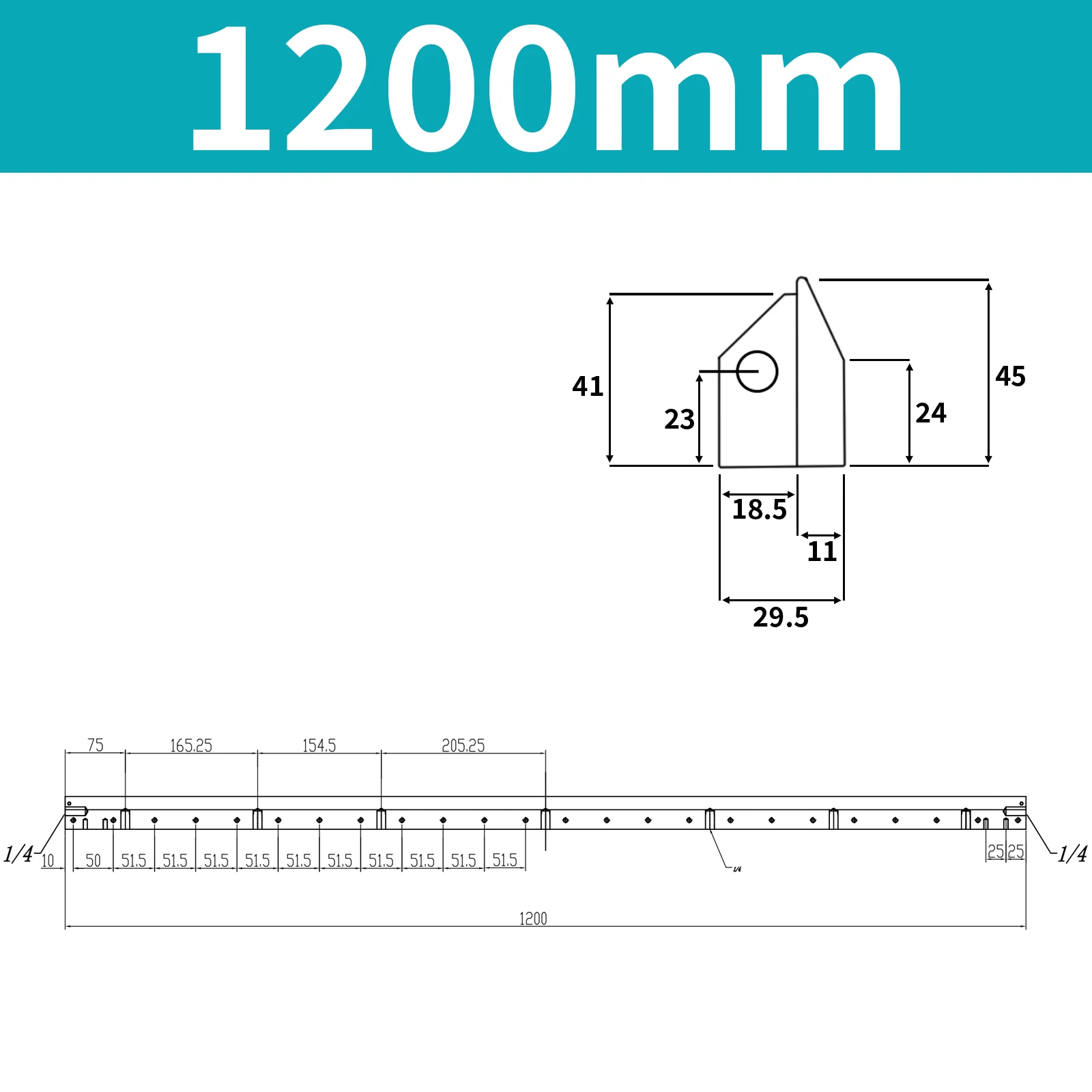 

Воздушный нож из алюминия 30-3000 мм
