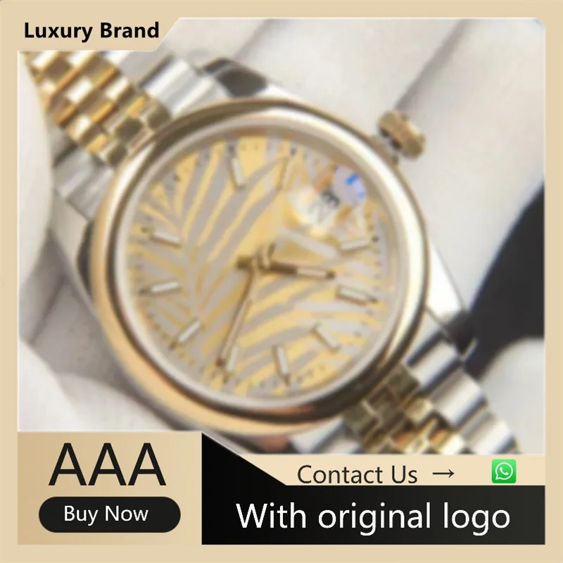 

AIOSC Men's And Women's 904L Stainless Steel Waterproof Automatic Mechanism High Quality Waterproof aaa watch 41mm 36mm-RLX