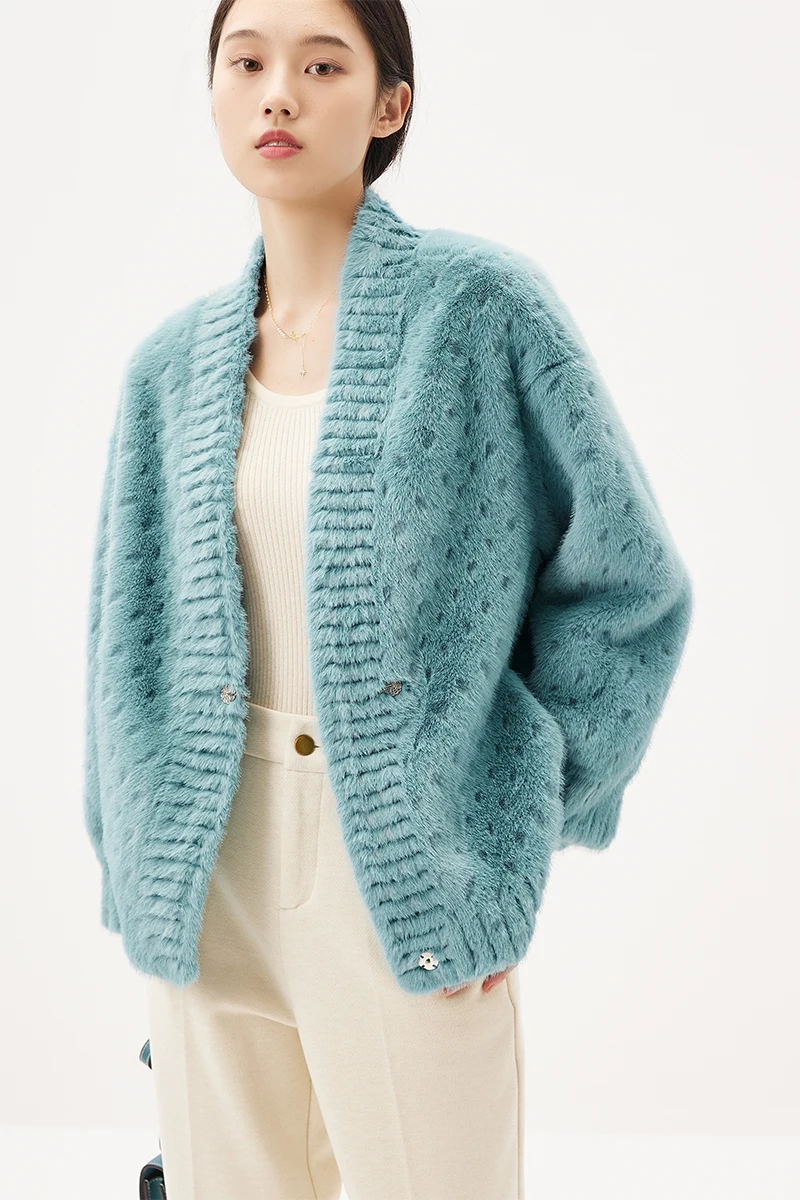 High-quality Fur Coat  Faux Fur  Faux Leather  Fashion Slim Fur  High Street  Autumn/Winter  Casacos Inverno Feminino Jacket