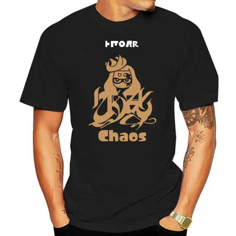 

Chaos - Splatoon 2 Splatocalypse Splatfest Unofficial Men'S T-Shirt Black Custom Special Print Tee Shirt