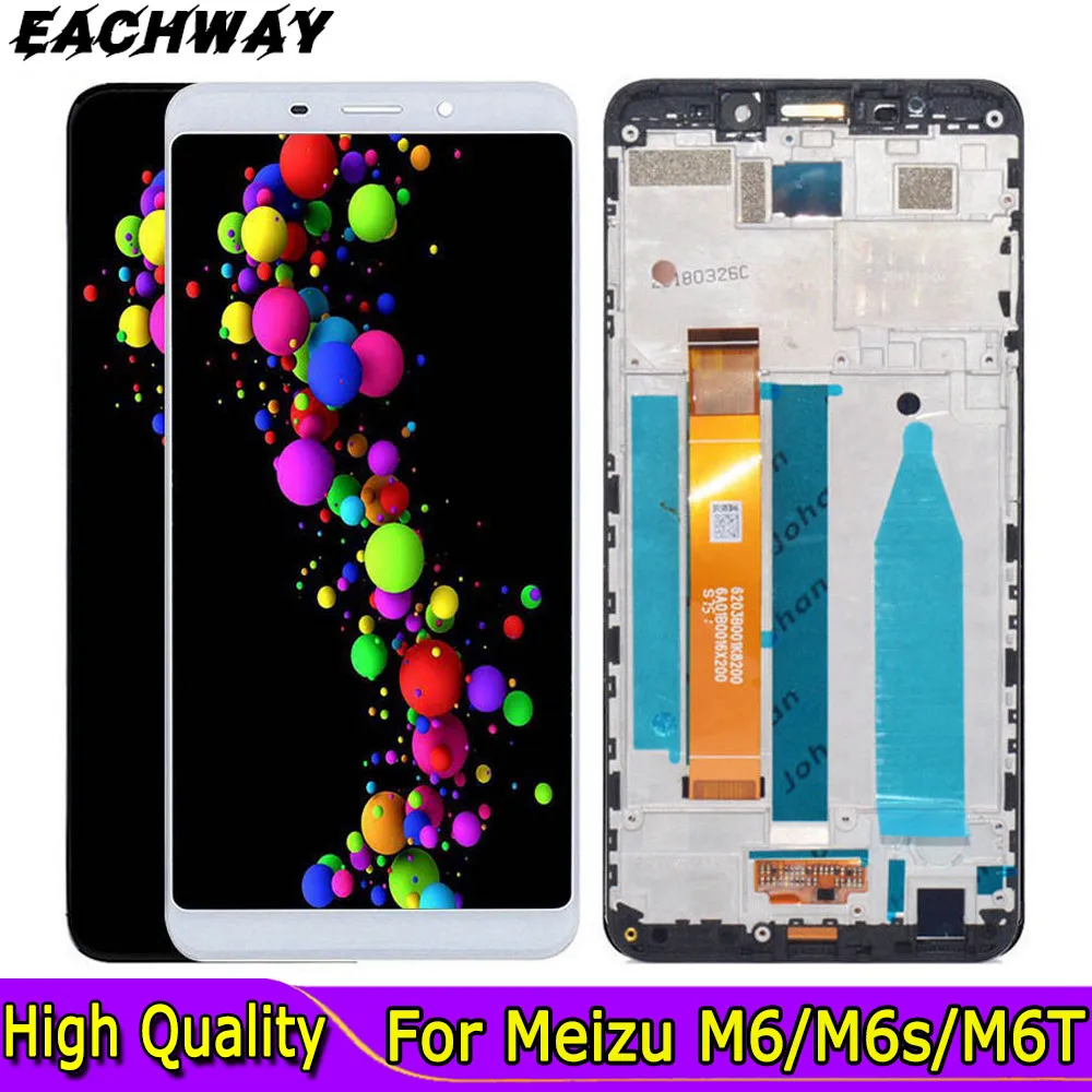 ЖК-дисплей для Meizu M6, сенсорный экран, дигитайзер M711H M711M M711Q M6T LCD M811Q, замена для Meizu M6S LCD M6T M712H M712Q, экран