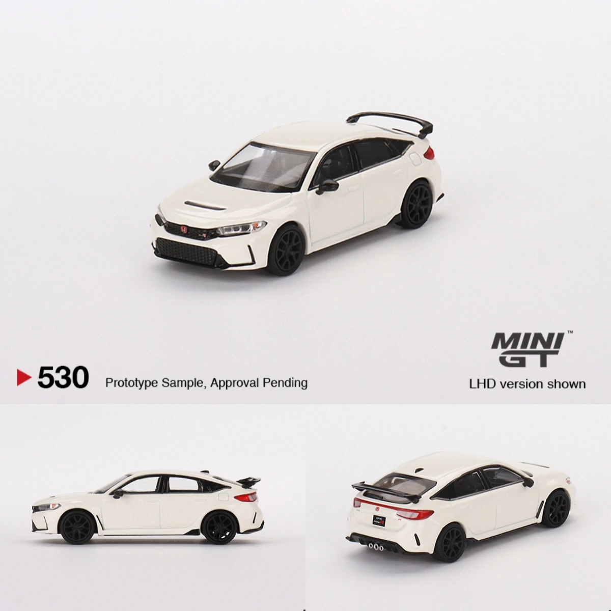 

Mini Gt 1:64 Civic FL5 Type R 530 Diecast Model Car