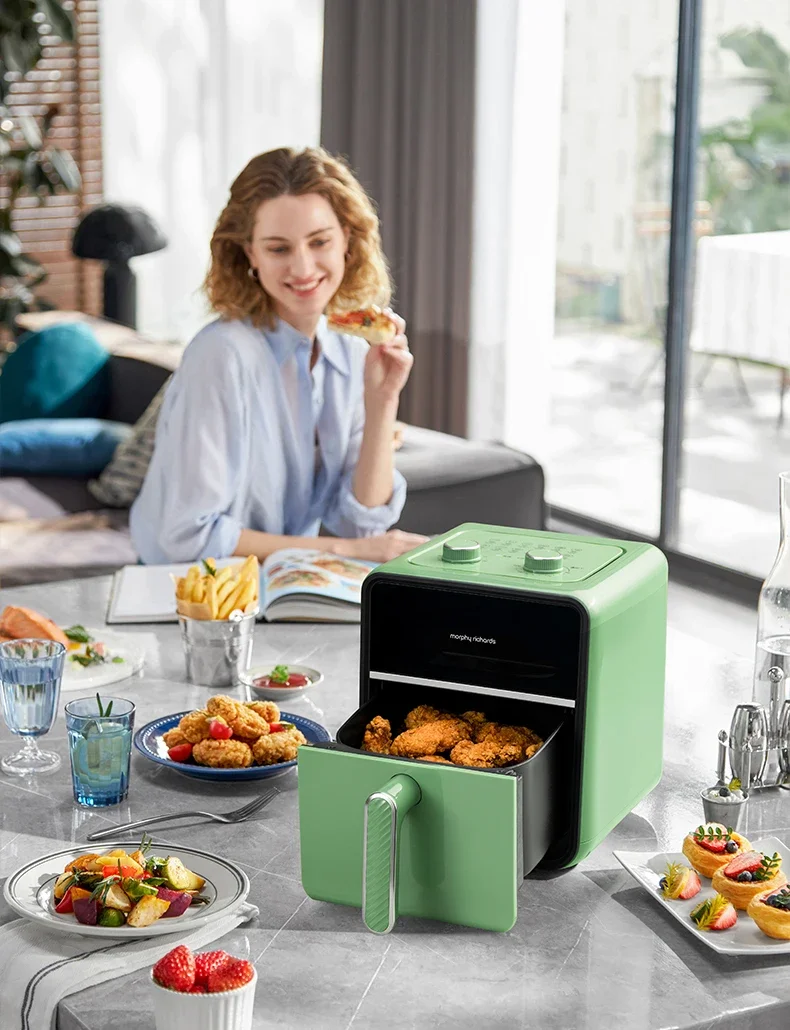 Фритюрница бытовая электрическая 220 В многофункциональная фритюрница большой