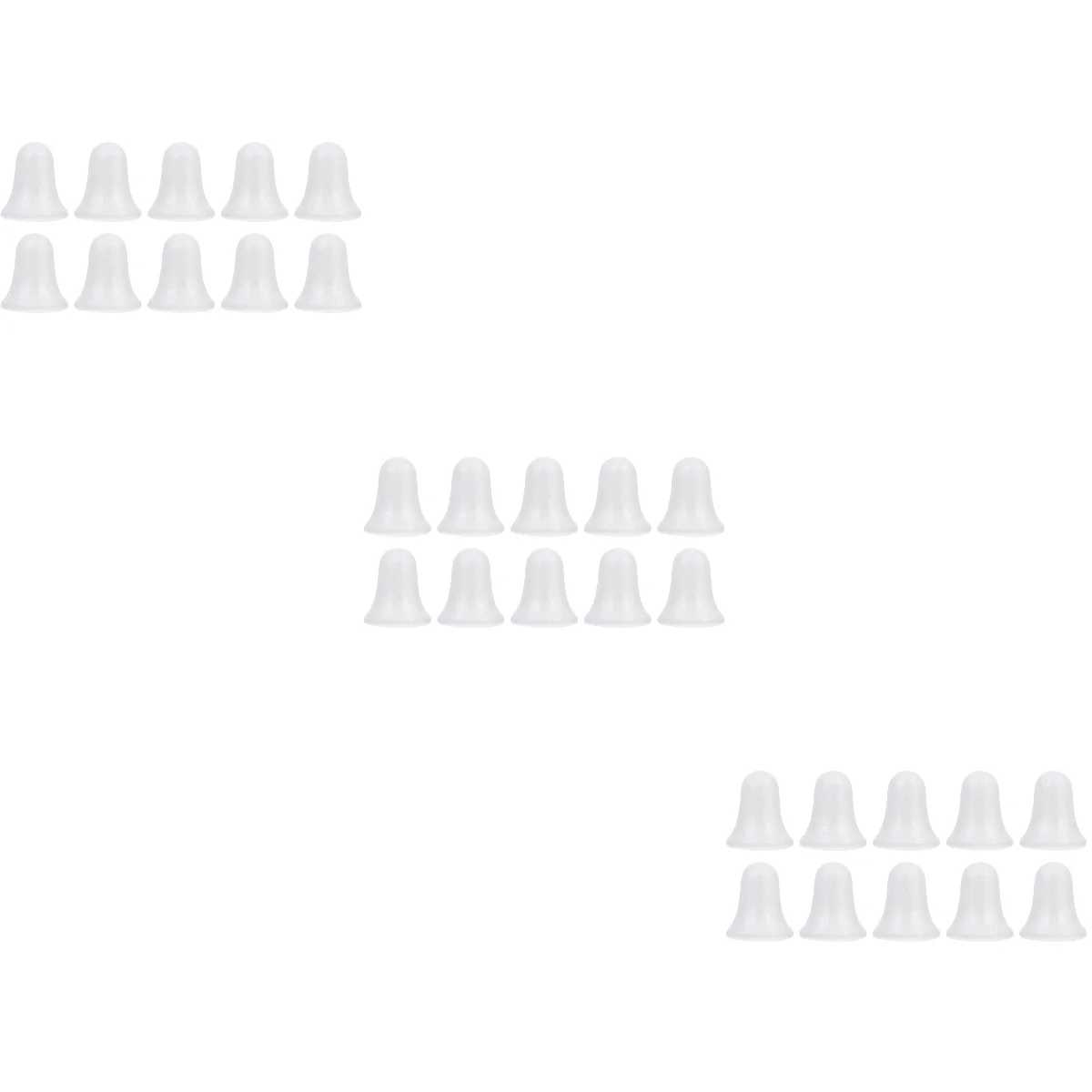 

30 Pcs Bell Shape Pendants Xmas Tree Hanging Ornaments DIY Xmas Decor