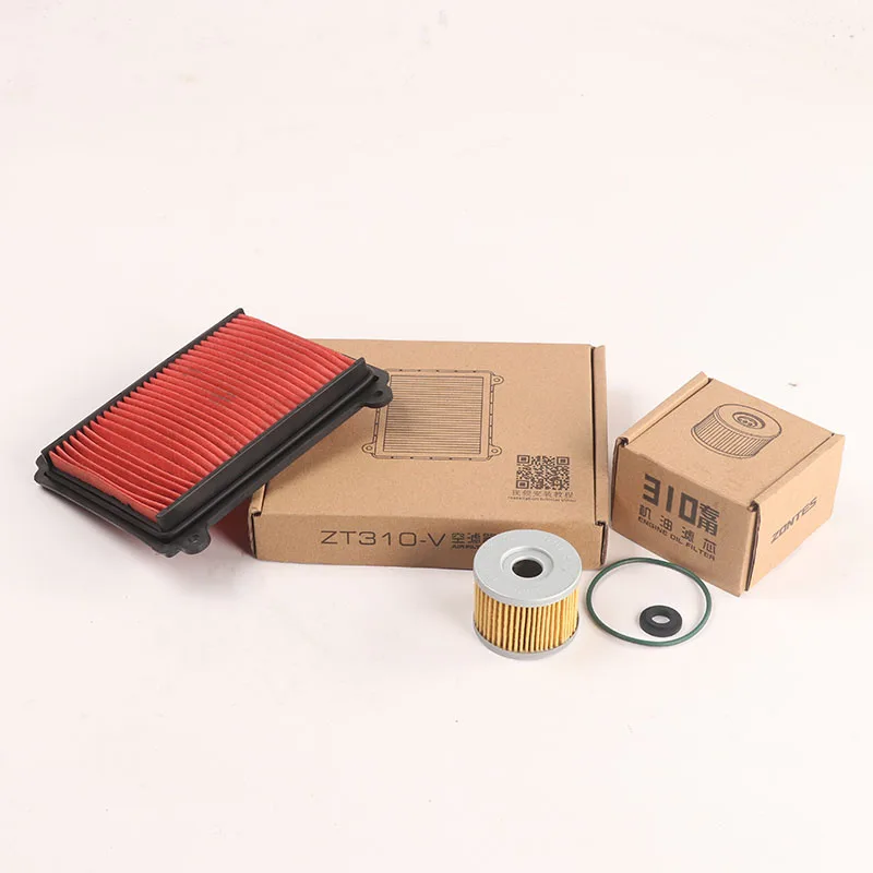 

Air Filter Oil Filter Motorcycle Accessories For ZONTES V310 V 310