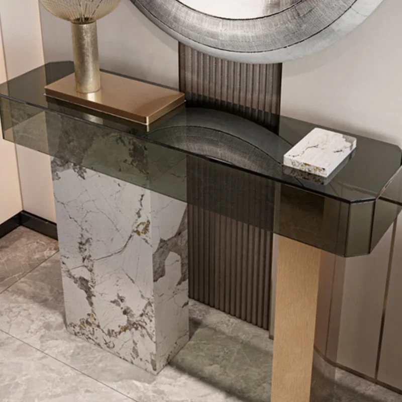 Входная дверь входная стена Zhuo доступный роскошный стиль высококлассный консоль